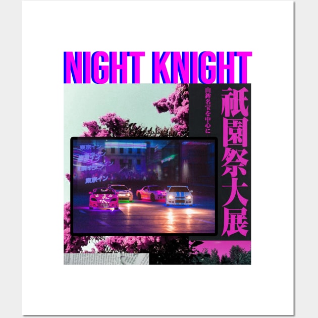 Night Knight Drift FF Live Wall Art by gtr